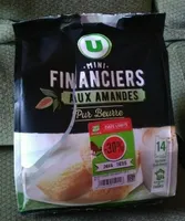 Mini financier aux amandes, pur beurre