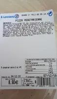 Pizza végétarienne