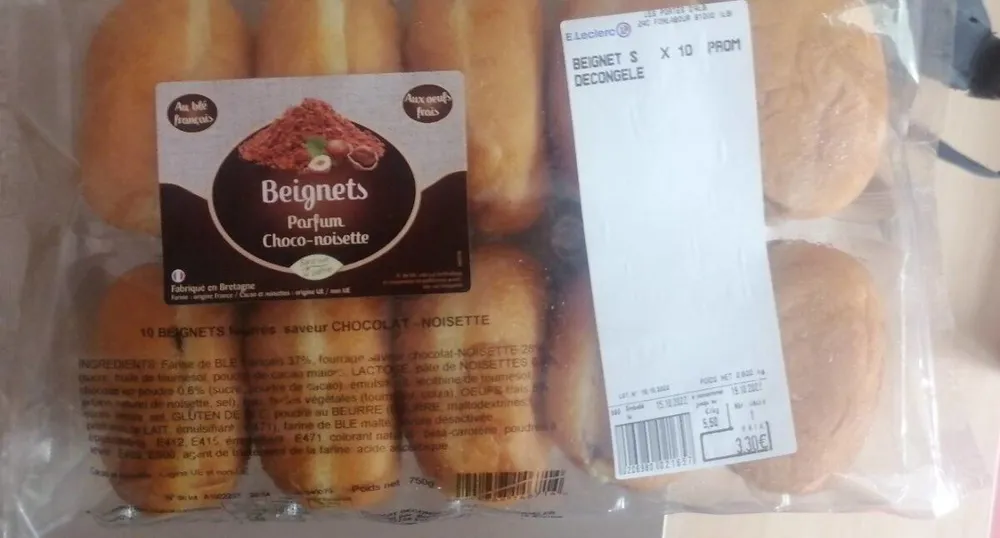Beignets Choco décongeler