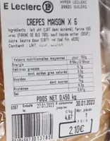 crêpes maison