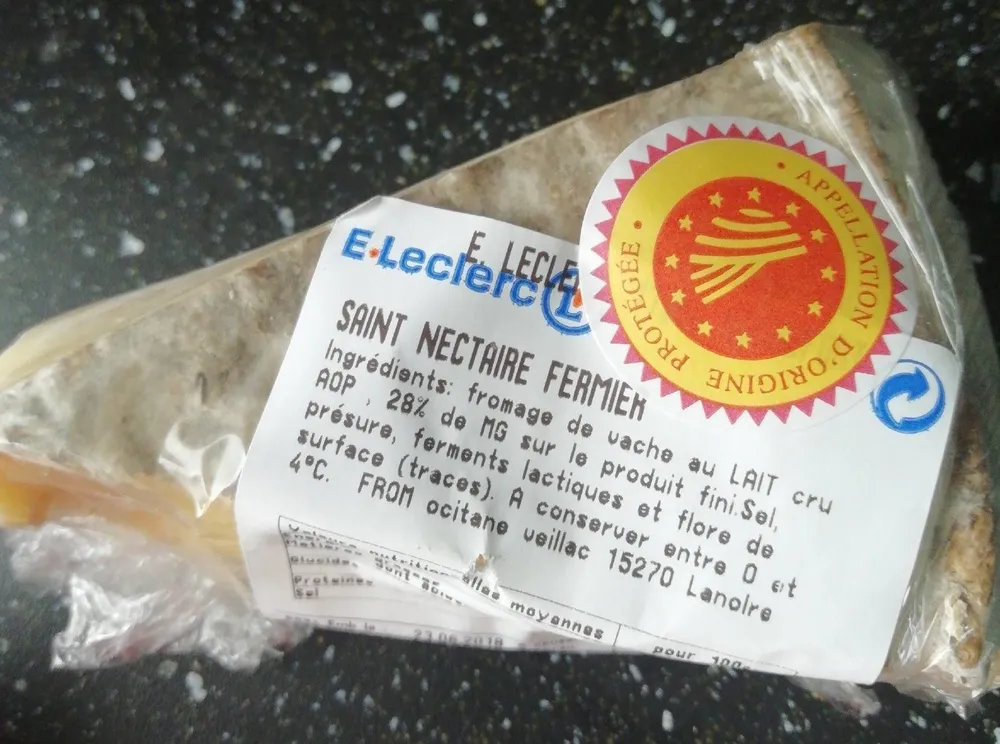 Saint nectaire fermier