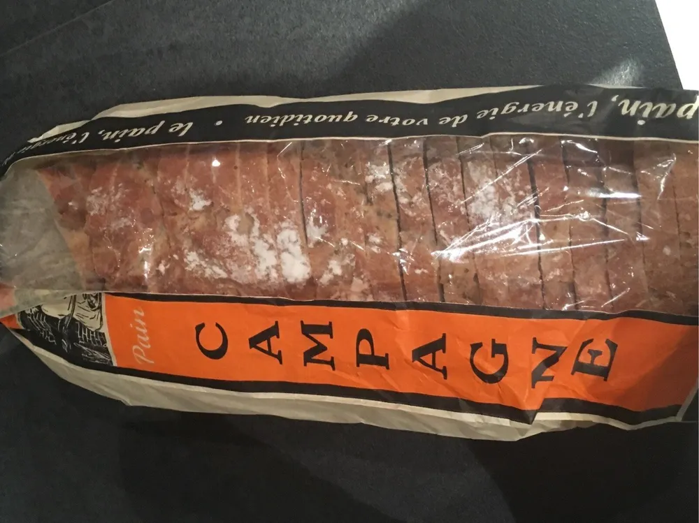 Pain campagne cuit sur place