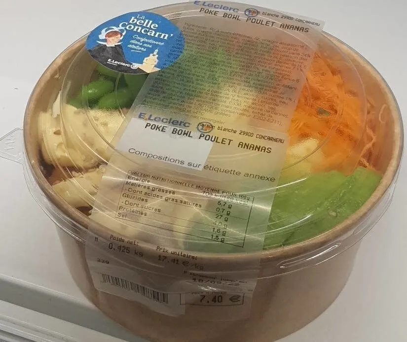 Poke Bowl Poulet Ananas