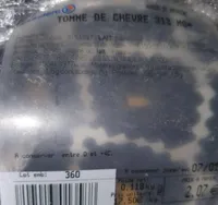 Tomme de chèvre