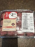 Homestyle Beef Meatballs