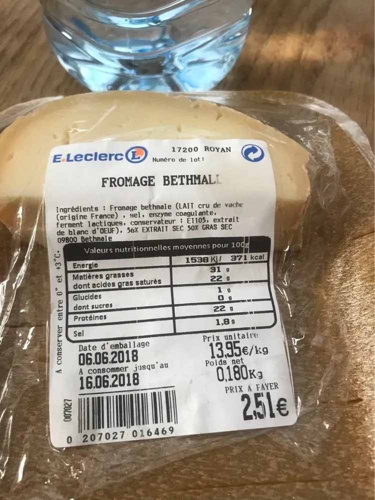 Fromage bethmale