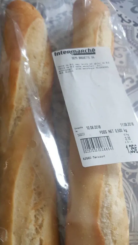 Demi baguette x4