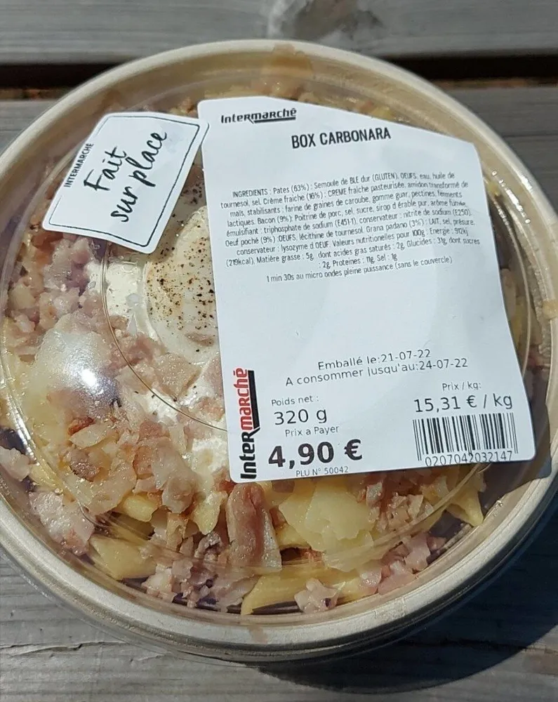 Box Carbonara