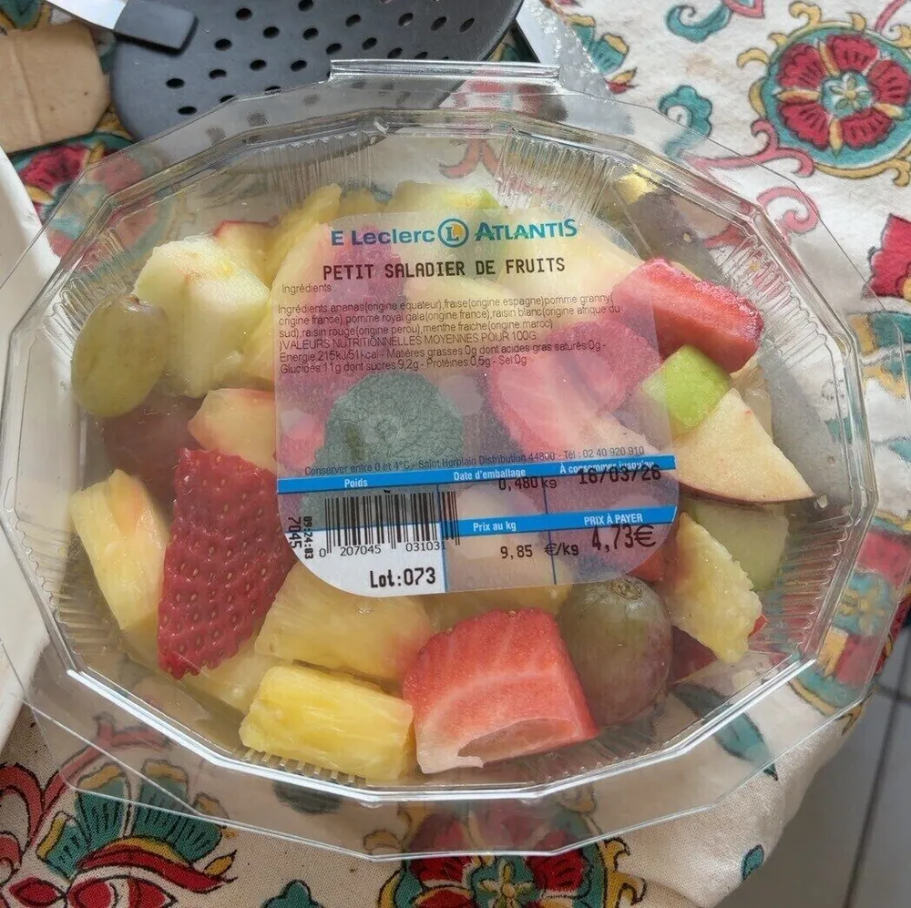 petit saladier de fruits