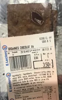 Brownie chocolat x4