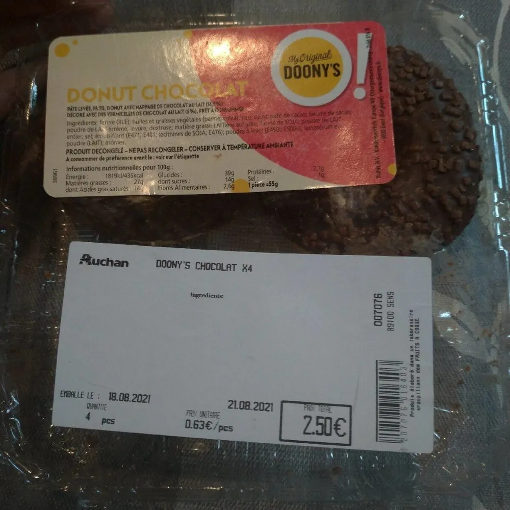 Donut's chocolat