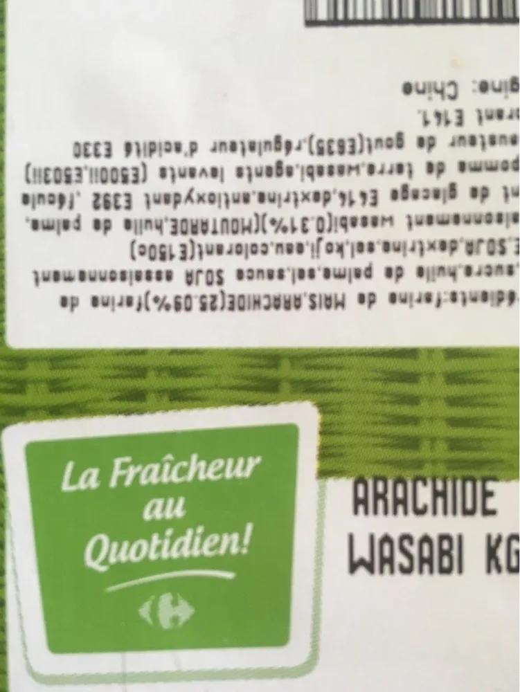 Arachide wasabi