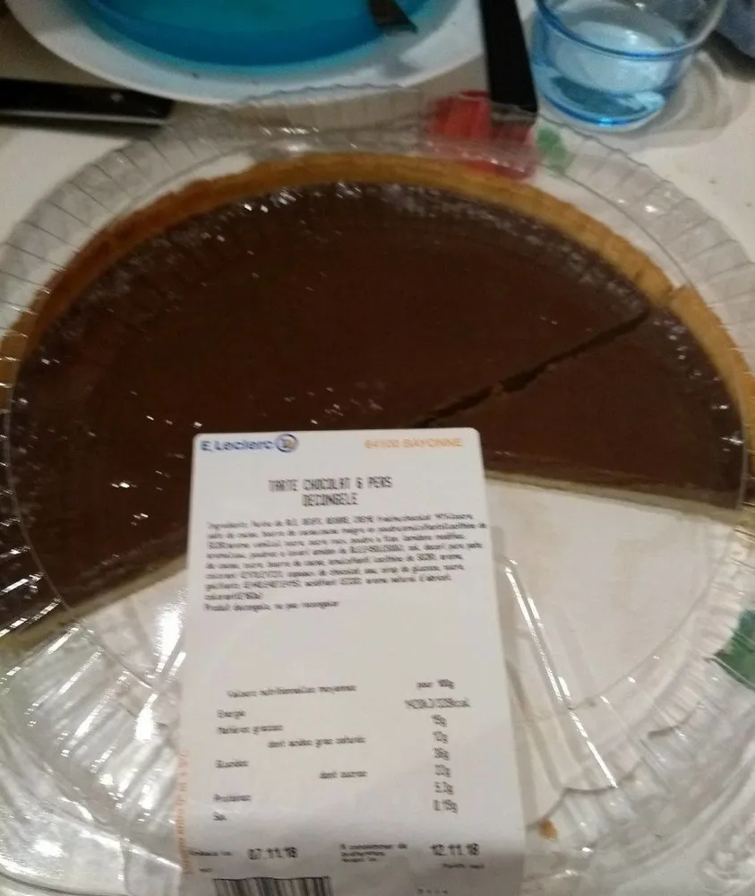 Tarte chocolat