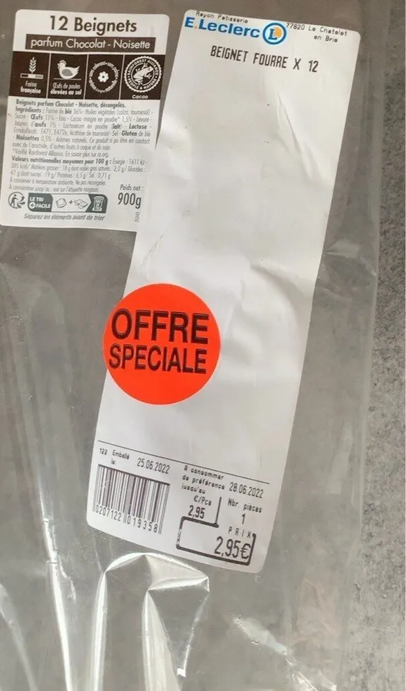 Beignet fouree
