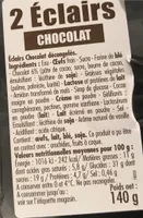 Éclairs Chocolat Décongelés