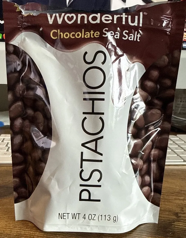Chocolate Sea Salt Pistachios
