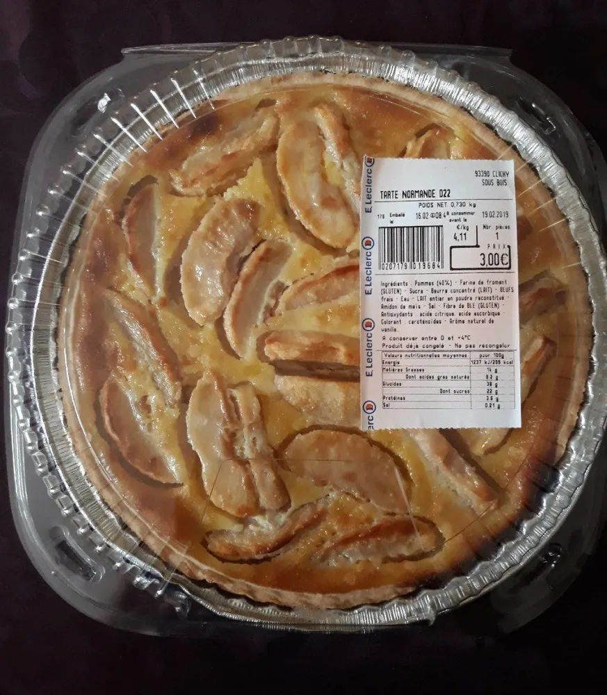 Tarte normande