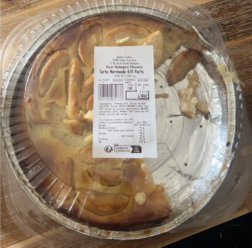 Tarte normande