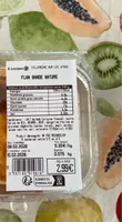 Flan bande nature