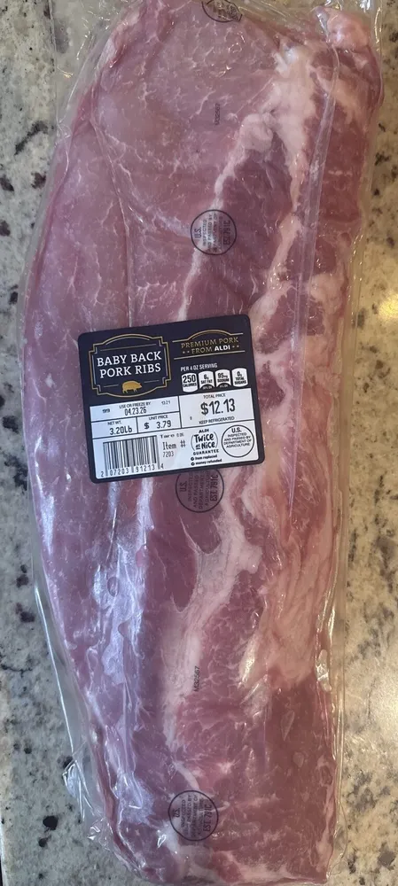 Baby Back Ribs- Meat Only