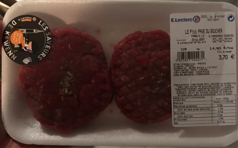 Le P'tit PAVE DU BOUCHER