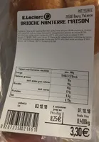 Brioche nanterre maison
