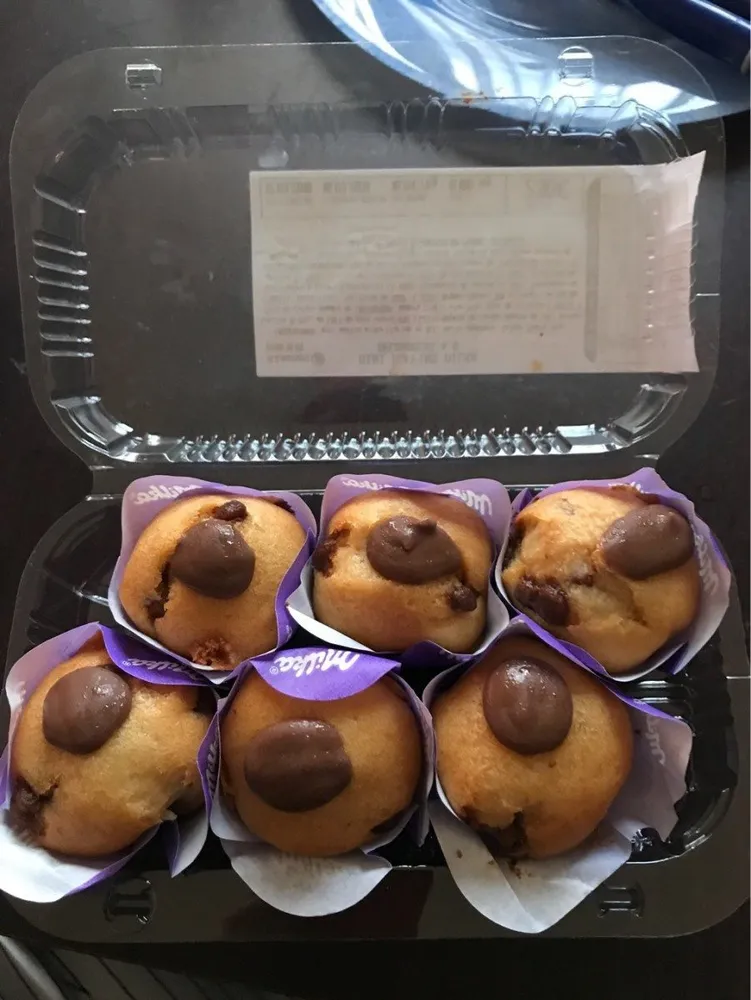 mini muffins milka