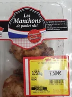 Les manchons de poulet rôti