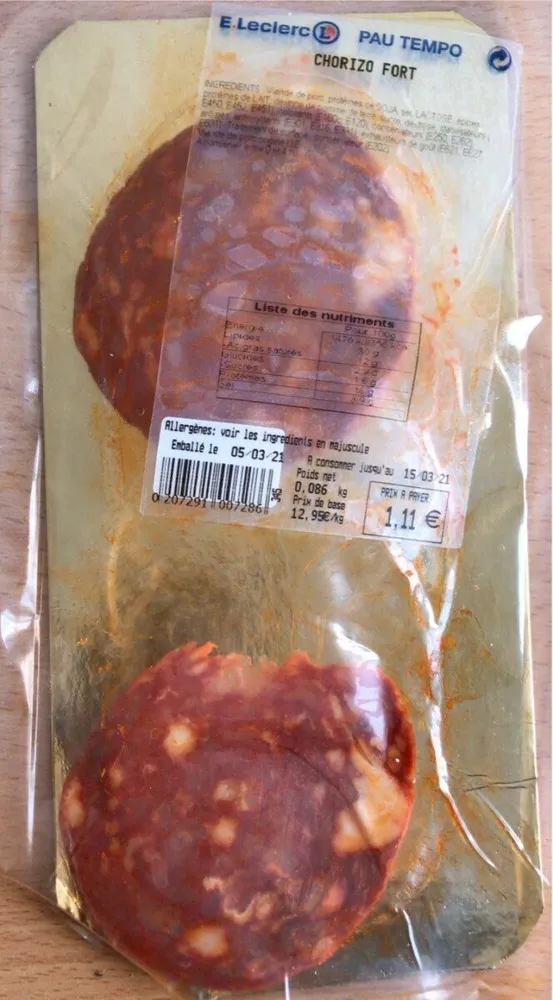 Chorizo fort