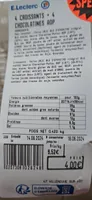 4 croissants + 4 chocolatines