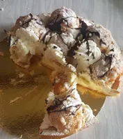 Tarte aux profiterolles