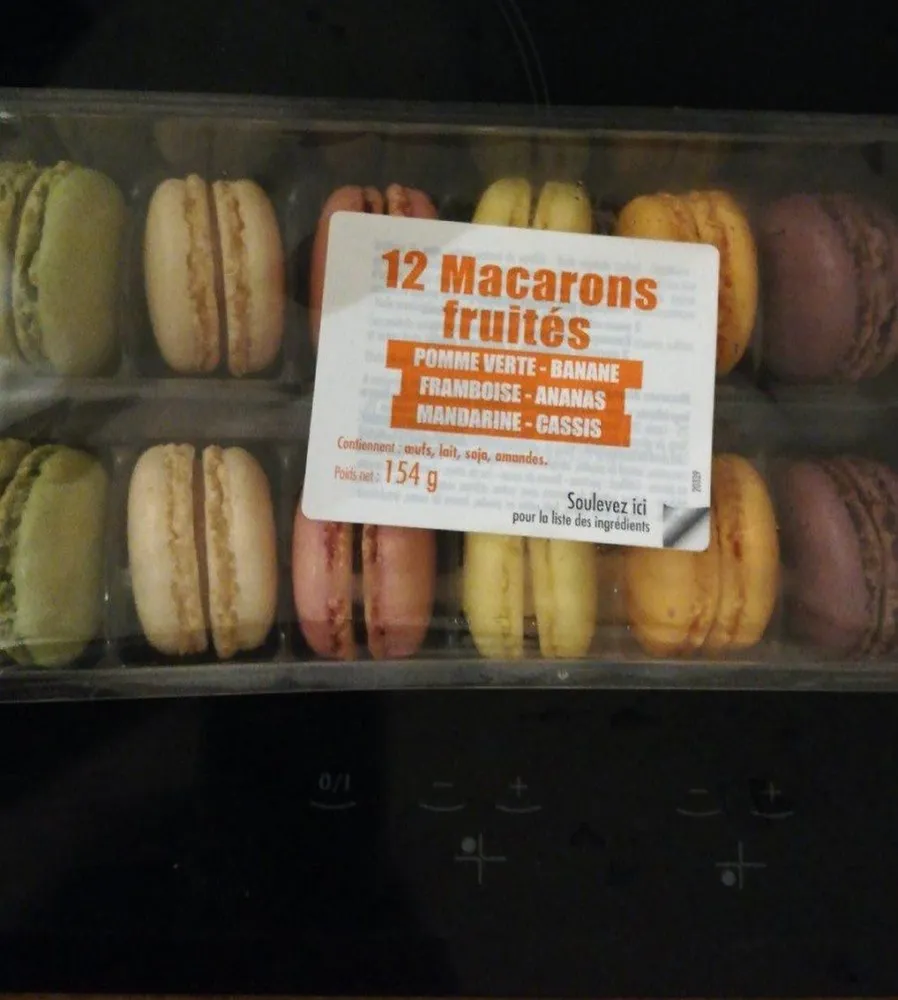 Macarons fruités