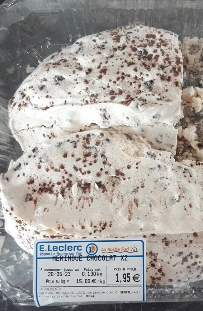 Meringue chocolat