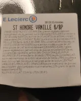 St Honoré vanille