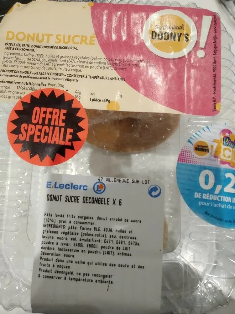 Donut sucré
