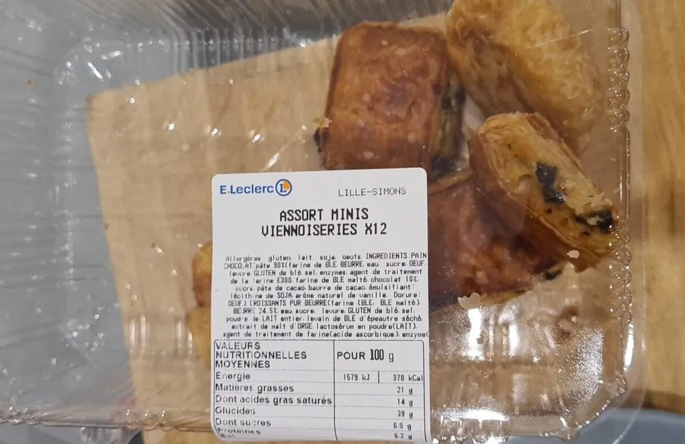 Assort minis viennoiseries