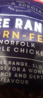 Free range corn fed chicken