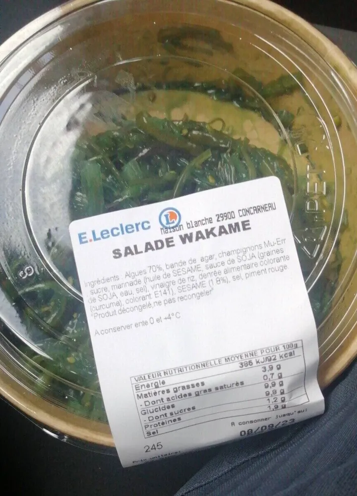 Salade wakame