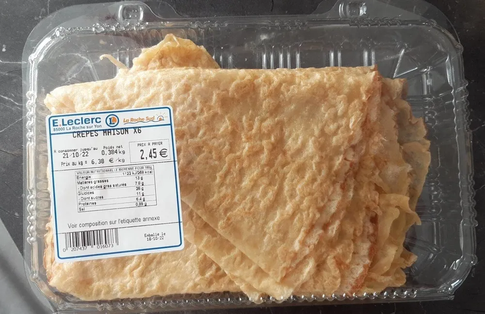 Crêpes maison