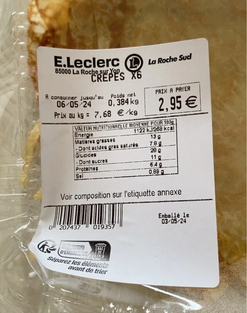 Crêpes