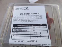 Grignoton chorizo