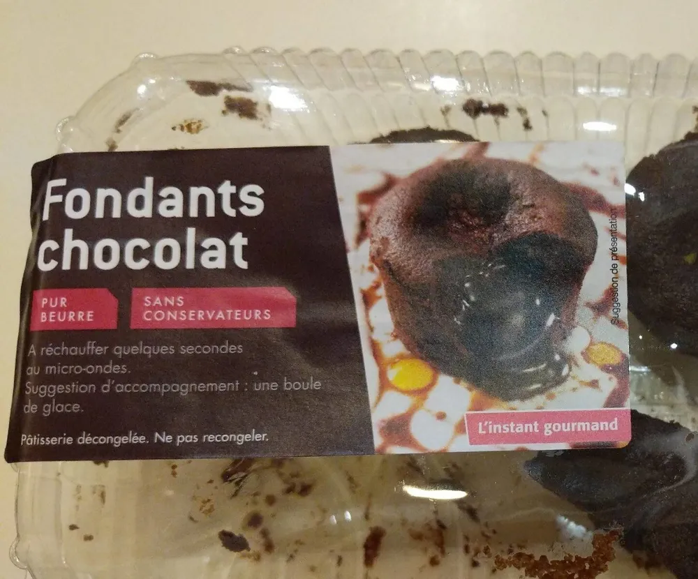 Fondants chocolat