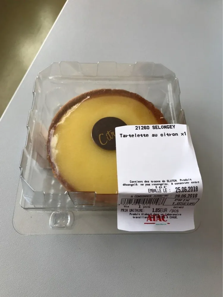 Tartelette citron