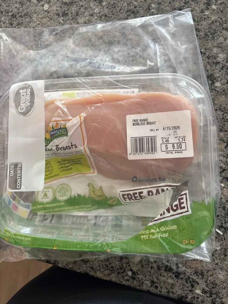 Free Range Boneless Breast