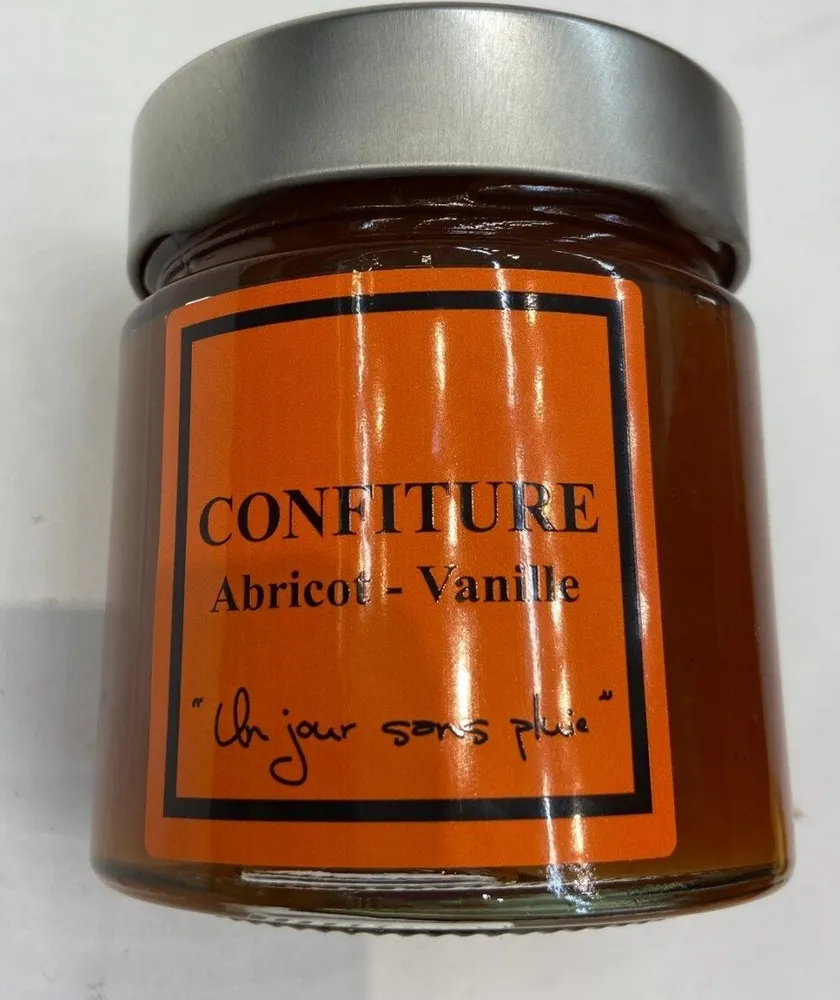 Confiture abricot vanille