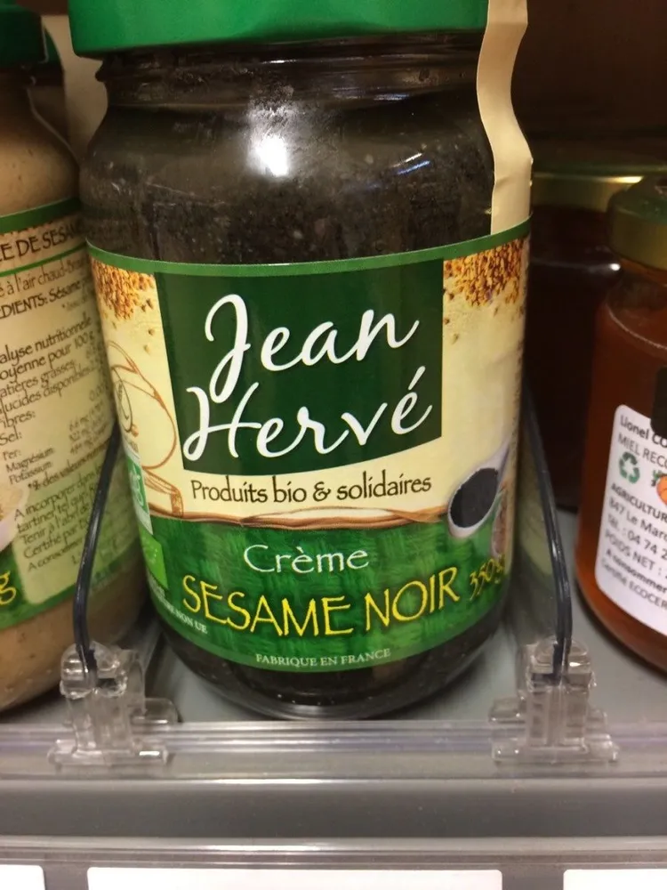 Crème de sésame noir