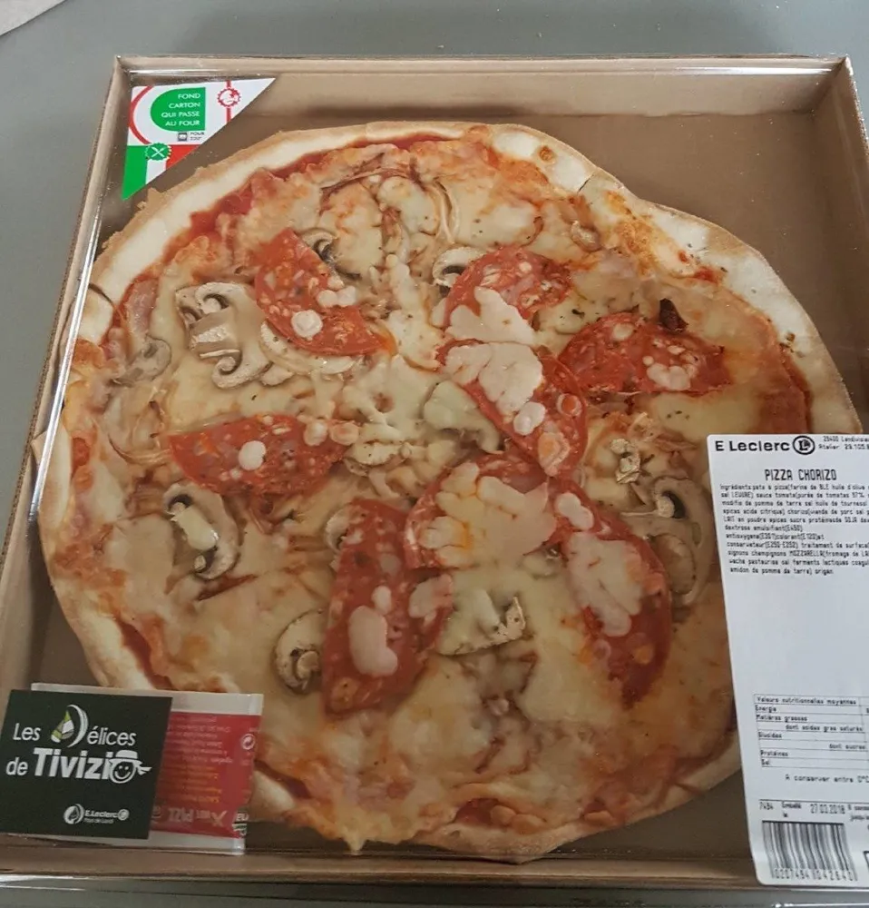 Pizza chorizo