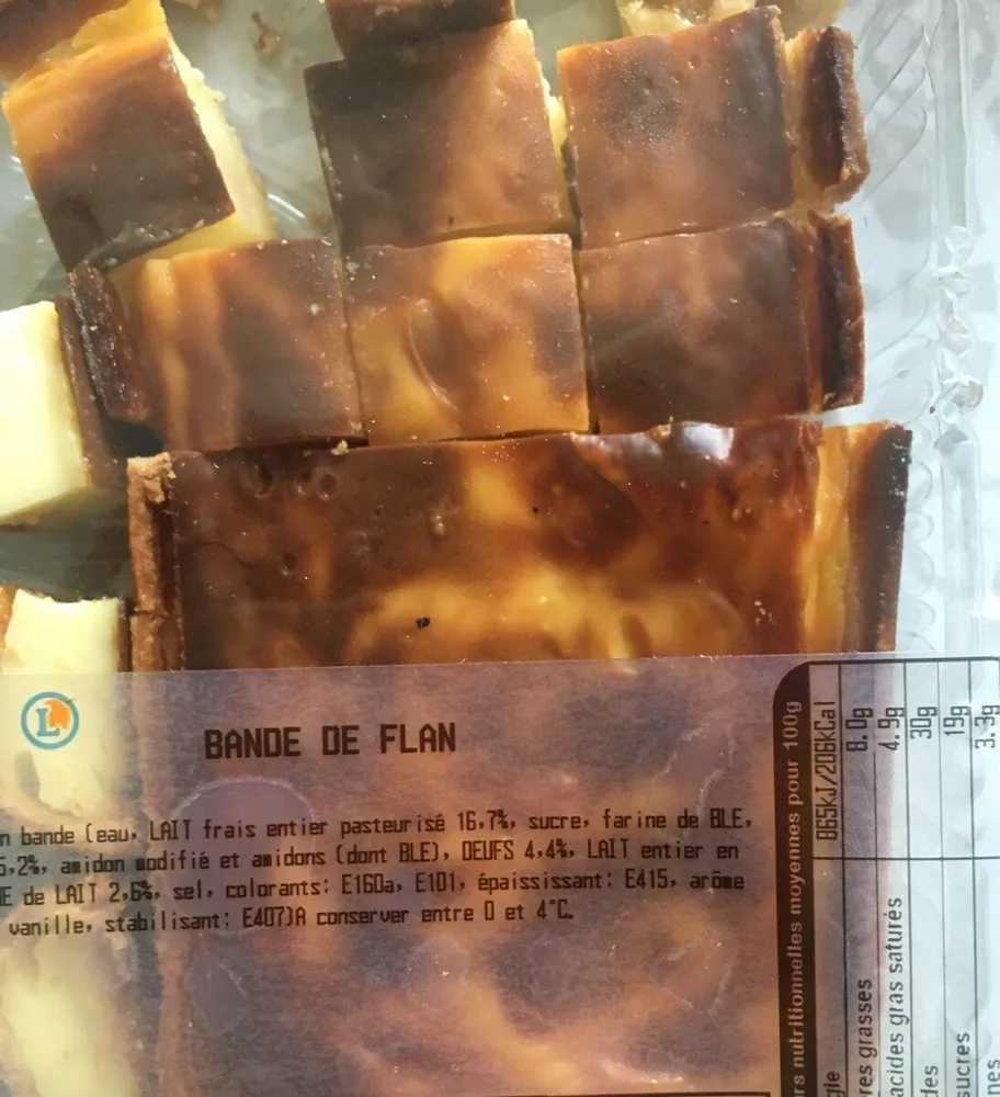 Bande de flan