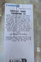 Tartelettes poire frangipane