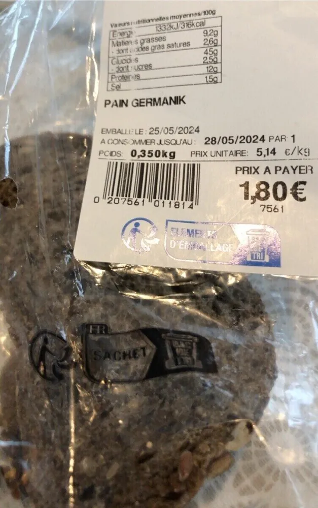 Pain germanik